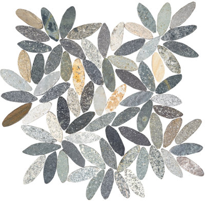 12" x 12" Sea Petal Mosaic Tile