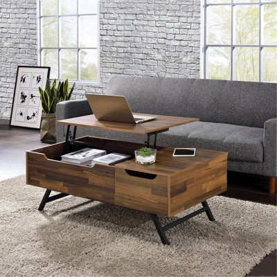 Table basse avec plateau relevable Throm