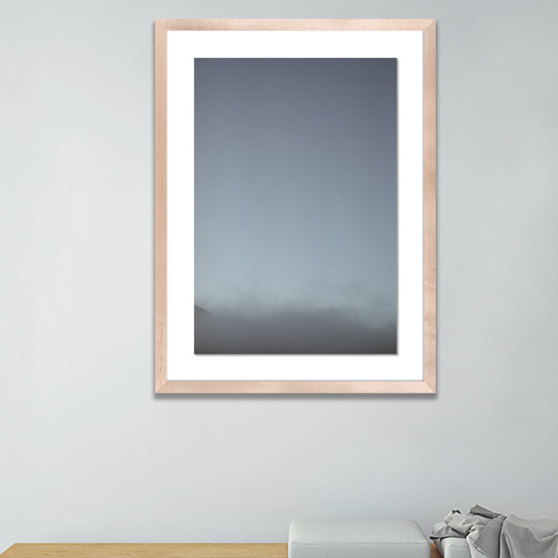 Clouds 1 Print by Riley Ryan, 48" H x 34" W x 2.5" D, Natural