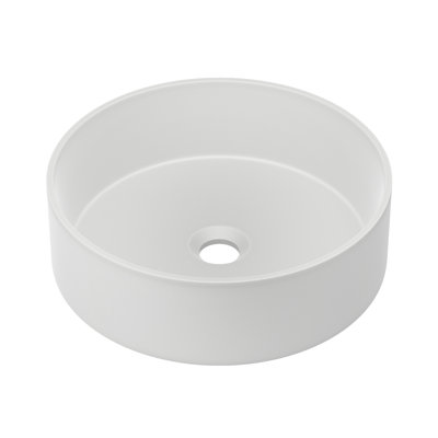 Lisse 14.5" Concrete Round Vessel Sink