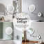 Miroir mural rond en métal-93465429