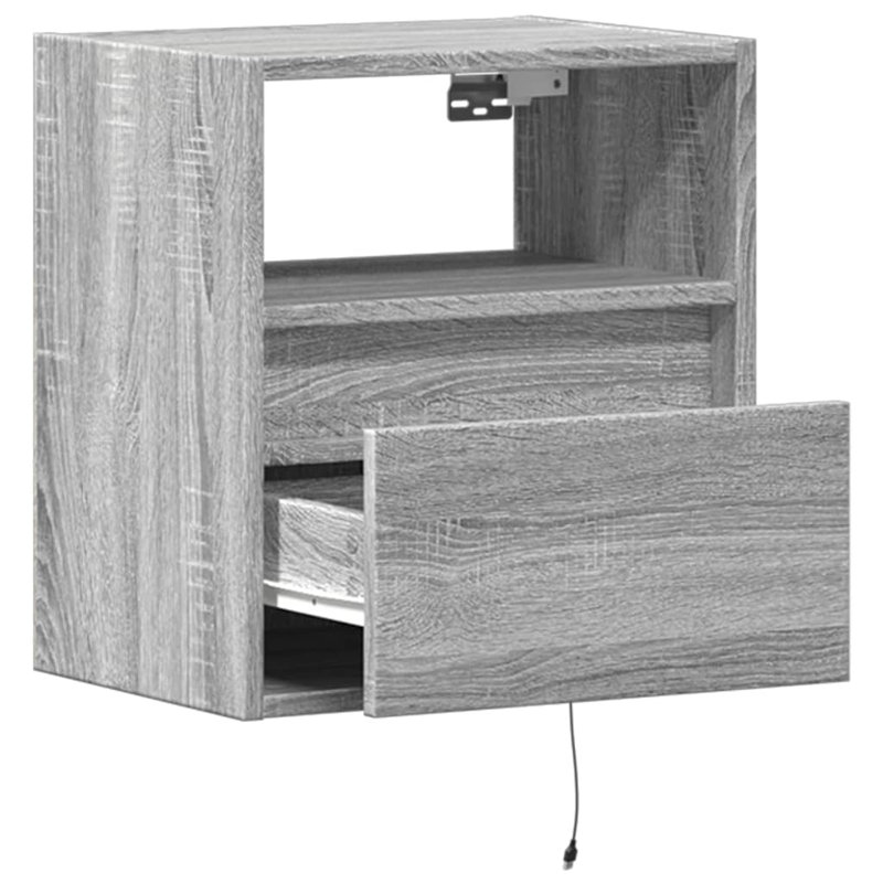 Dallton TV Stand, Grey Sonoma, 41cm