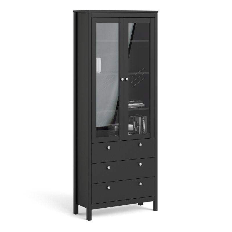 Cynsere Display Cabinet, Black