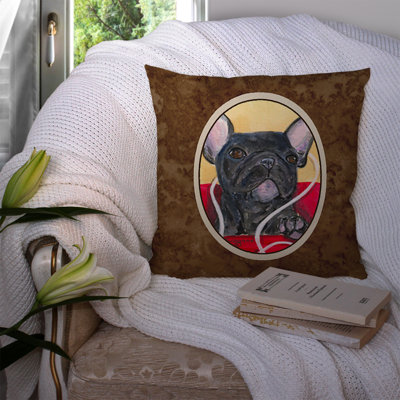 French Bulldog Indoor/Outdoor Throw Pillow