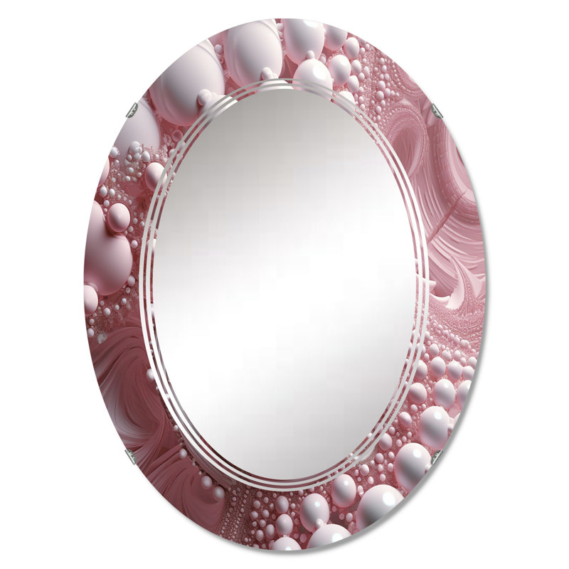 Ovale - Miroir mural moderne ovale, 30 po x 20 po