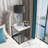 Leocadio Stone Top End Table