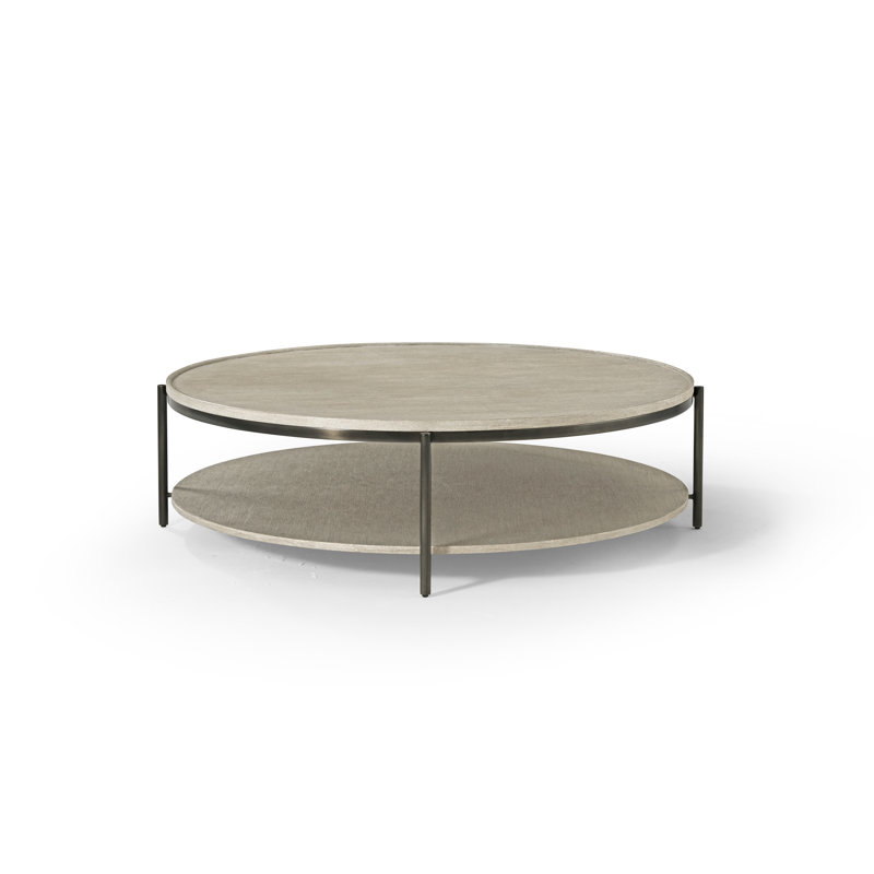 Repose Solid Wood Coffee Table, Gray