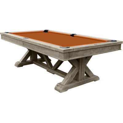 Playcraft Brazos River Weathered 8' Slate Pool Table with Professional Installation Included