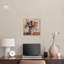 Vase de fleurs colorées sur toile Vase Glam Art par Art Remedy-104344484-104344488