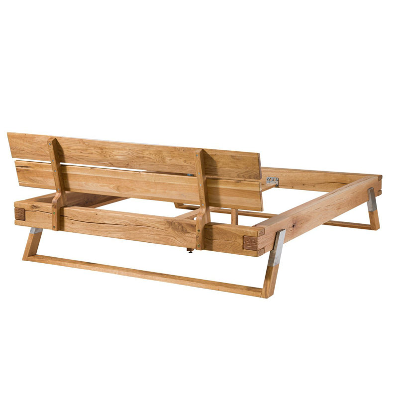 BALKENMÖBEL Solid Wood Bed, Super King (6')