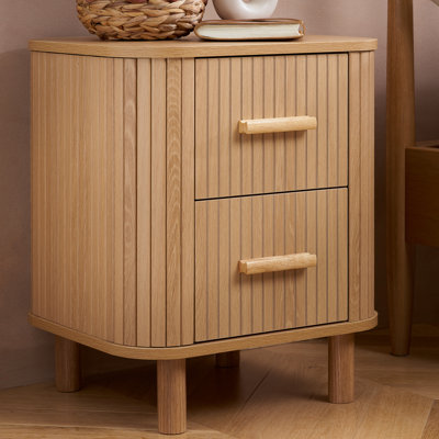 Suire 45cm W Manufactured Wood Bedside Table
