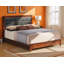 Ensemble de lit double en similicuir Imatra Cherry-1321093711-1321093707