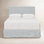 Verona Cotton Upholstered Bed