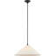 Soren 20" Pendant with Silk Pleated Shade-1227848813