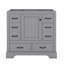 36 Inch Modern Bathroom Vanity No Sink Multi Functional Drawer Divider Adjustable Shelf-799266256