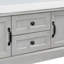 Banc de rangement avec 2 tiroirs et 2 armoires-1100976380