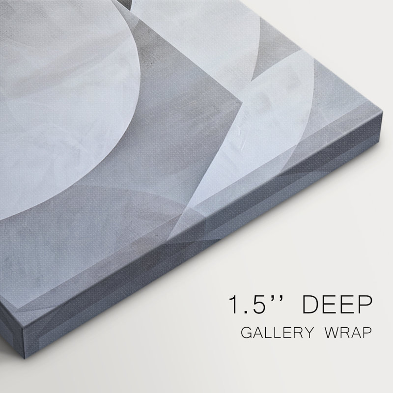 Abstract Series 1 #III-Gallery Wrapped Canvas, 24" H x 48" W