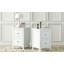 Table de chevet 2 tiroirs en bois massif blanc-938080148