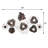Handmade Eco-Friendly 100% Iron Floral Pattern Black White Large Metal Wall Decor - 58" x 24" Size, Black White Color, Floral Design, Metal Wall Art For Living Room, Study Room, Office-828163665