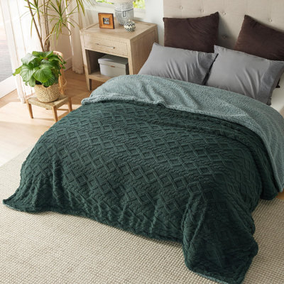 Bedsure Sherpa Blanket For Bed- Fuzzy Soft Cozy Blanket, Fleece Thick Warm Blanket For Winter GentleSoft™️