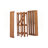 Folding Potting Bench with Shelves