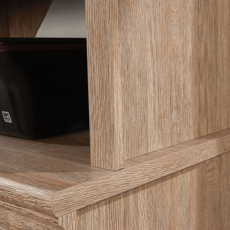 Library Hutch, Brown finish