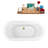 59.1'' x 28.3'' Freestanding Soaking Acrylic Bathtub-245877774-245877781