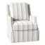 Savannah Linen Boucle Swivel Wingback Chair-126296711