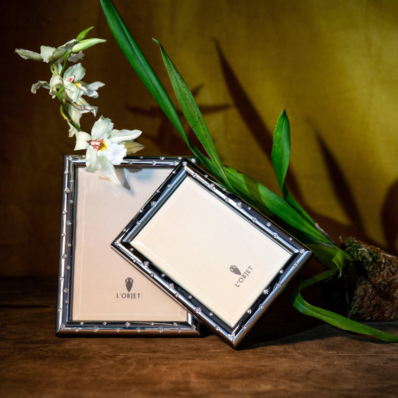 Stars Frame, Platinum, Platinum Plated, 8" W x 10" H