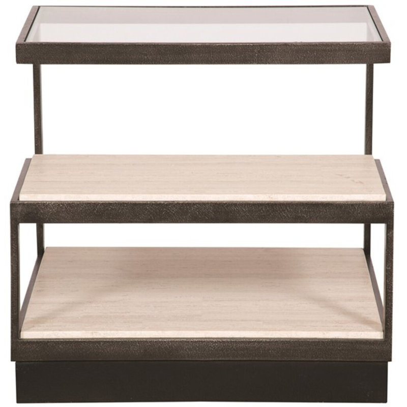 Michael Weiss 25.5" Side Table, 20"