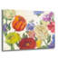 "Fleurs colorées sur fond blanc" par Carol Rowan-83748648