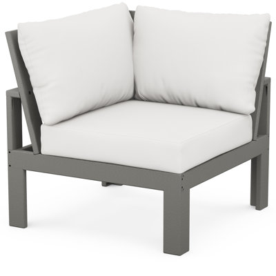POLYWOOD® Edge Modular Corner Chair