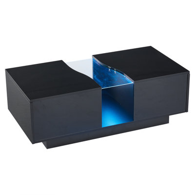 Block Coffee Table with Storage