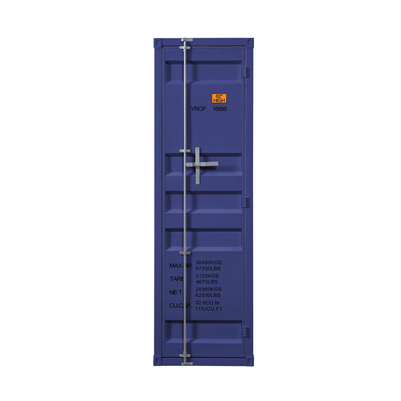 Cargo Blue Finish Wardrobe