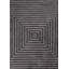 Contemporary Geometric Square Lines Area Rug-478410185
