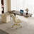 Walnut L-Shaped Manufactured Wood Executive desk with drawers desk-1877546462-1877546451