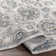Tapis oriental gris moyen Rishel