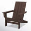 Chaise Adirondack en polyéthylène haute densité l 30,7 po Erlene-86552593