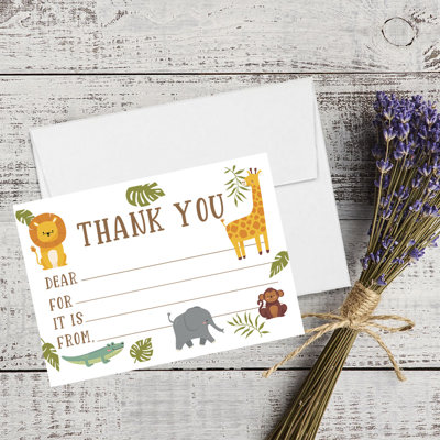 Paper Thank You Cards
