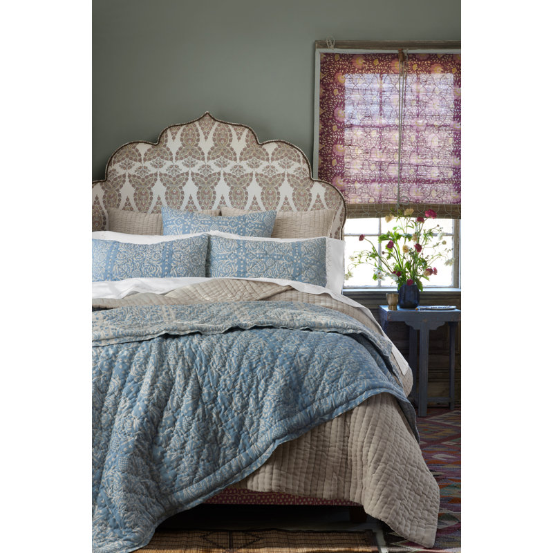 Raisa Slate - Quilt, Queen Quilt