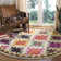 Nistler Area Rug In Purple & Yellow