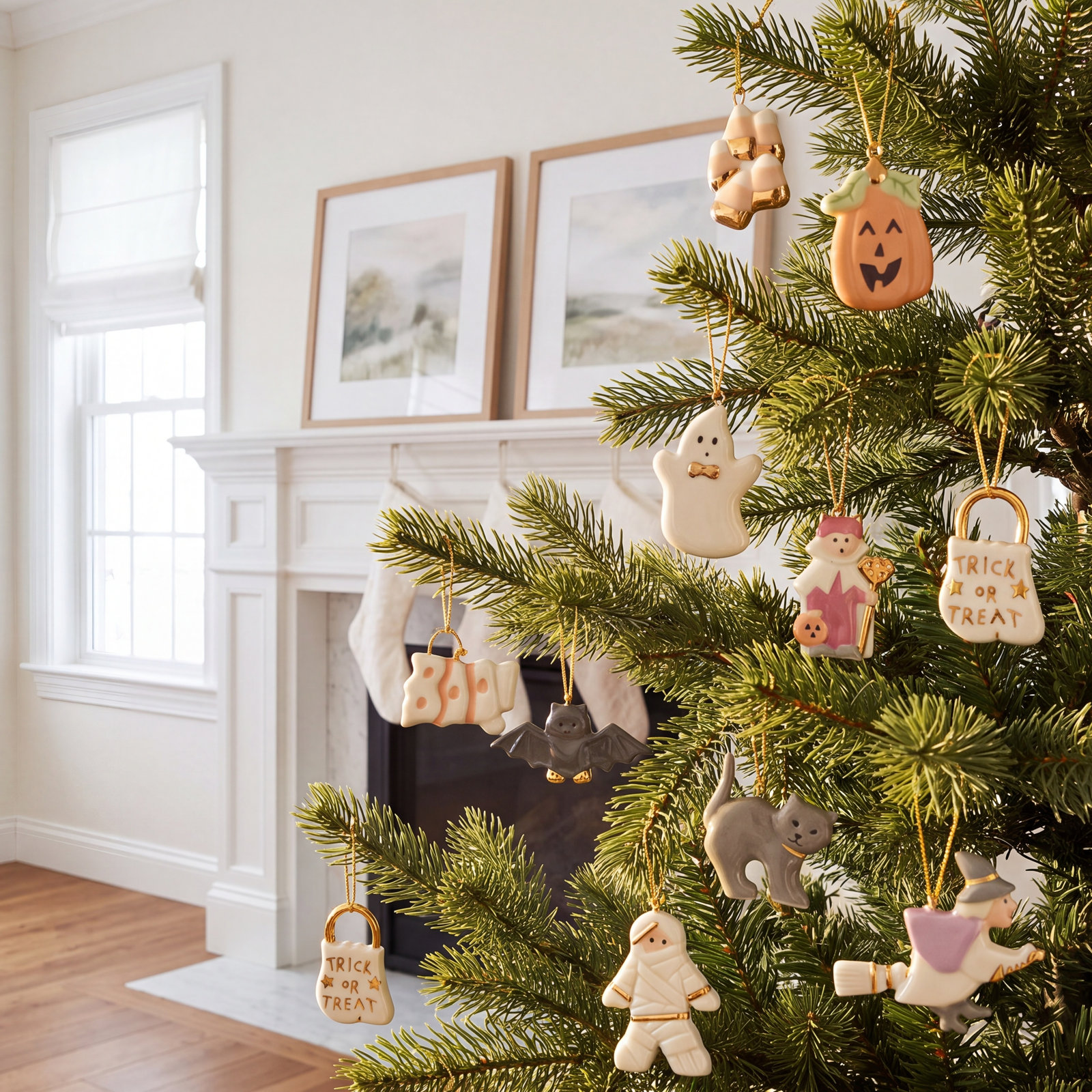 Ornament Trees 2" Porcelain Holiday Ornament