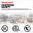 Honeywell Altan 52" White and Brushed Gold Ceiling Fan with Adjustable LED Light-124267451-124267454