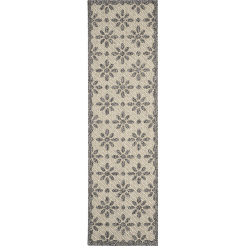Cozumel Floral Area Rug, Runner 66 x 229cm