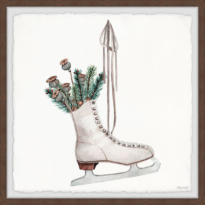 Skating Boot - Single Picture Frame Painting