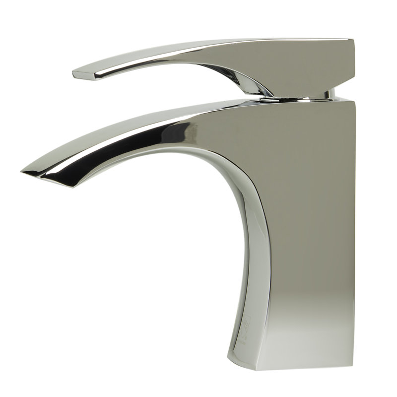 Single-Hole Bathroom Faucet, Polished Chrome