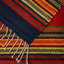 Tapis rouge tissé à la main Aggy