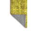 Tapis jaune en chenille / polyester à motif abstrait tissé à la machine 5 pi x 8 pi Esli-683203673