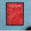 Stuttgart City Map - No Frame Print-379174202