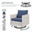 Nazime 2 Person Seating Group with Cushion-1346382939-1346382936